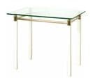 Table D'appoint Design "ruben" 60cm Blanc et Or