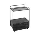 Table D'appoint Porte-revues "lacano" 58cm Noir