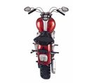 Patère Murale Vintage "motard I" 65cm Rouge