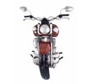 Patère Murale Vintage "motard Ii" 64cm Rouge