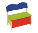 Banc-Coffre À Jouets 2 En 1 Pour Enfant - Multicolore