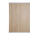 Armoire "Gabriella" 3 Portes - Décor Bois