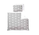 Parure De Lit Bébé Little Stars Gris/blanc - 100x135