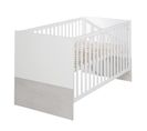 Lit bébé évolutif "Julia" - 70x140 - Convertible - Réglable en hauteur