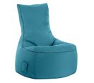 Fauteuil Design Swing Bleu Petrole