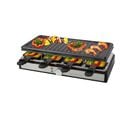 Raclette Gril 8 Personnes Clatronic Rg 3757 Noir