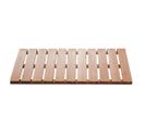 Tapis De Salle De Bain Bois Grating Nature 72x38 Cm