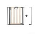 Barrière De Porte à Pression Easylock Plus Bois/metal 88,5 Cm - 96,5 Cm Nature