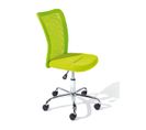 Chaise De Bureau Avec Roulettes BONNIE Vert Mesh Tissu Respirant