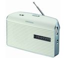 Radio Portable Analogique Blanc - Music60white