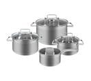 Batterie De Cuisine 7 Pieces Inox Classbach C-kts4016