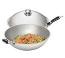 Sauteuse Wok Inox Ø36 Cm Pour Induction Iw35 -