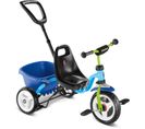 Tricycle Bleu Ceety Propulsion Avant Droit