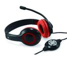 Casque micro Filaire Rouge - Cchatstaru2r