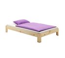 Lit Futon Thomas, En Pin Massif, 100 X 200 Cm, Vernis Naturel