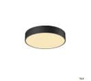 Applique Et Plafonnier Intérieur Slv Medo 40 Ambient, Rond, Noir, LED, 30w, 3000k/4000k, Variable