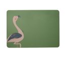 Set De Table Flamingo Vert