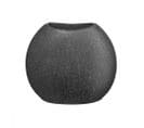 Vase Moon H15cm Noir