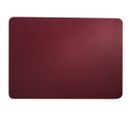 Set De Table Aspect Cuir Rouge