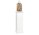 Table D'appoint Avec Porte 88,5 Cm Blanc