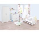 Chambre De Bébé Viktoria 3 Pièces Lit De Bébé Évolutif Commode à Langer Armoire 2 Portes