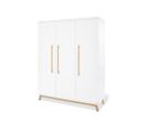 Grande Armoire 'riva' Blanc Bois