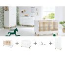 Ensemble Chambre Bébé « pan » Extra Large, Étagère Murale Incluse, à 4 Éléments