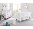 Ensemble Chambre Bébé « riva » Extra Large, Étagère Murale Incluse, à 3 Éléments