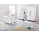 Ensemble Chambre Bébé « riva » Large, Étagère Murale Incluse, à 4 Éléments