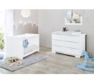 Ensemble Chambre Bébé « polar » Extra Large, Étagère Murale Incluse, à 3 Éléments