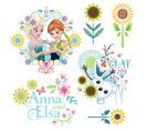 Stickers Pour Fenetre La Reine Des Neiges Printemps Disney Frozen