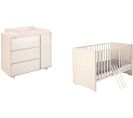 Capri White Set De 3 Pièces Pour Chambre D'enfant