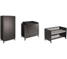 Miami Black Ensemble De 4 Pièces Pour Chambre D'enfant