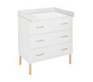 Commode Table à Langer Melody White