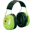 Casque Peltor Optime 3 Vert Fluo Haute Visibilité