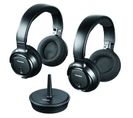 Casque TV Duo Uhf 2 Canaux - Whp3203d Noir