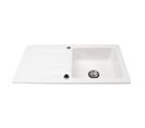 Evier 100 X 51 Cm Villeroy Et Boch Architectura 60 Blanc Vidage Automatique Inclus