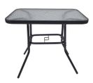 Ina Table De Jardin Anthracite 80 x 55 x 70 Cm