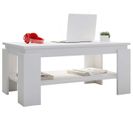 Table Basse Rolas En MDF 90x53x41 Cm