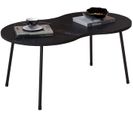 Table Basse Mirola 1 Noir En MDF 90x41x42 Cm
