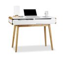 Bureau Tiroirs En Bois Table Ordinateur