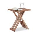 Table D’appoint Pliante Bois Noyer