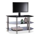 Table TV Verre Noir