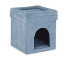 Tabouret Refuge Chat Gris