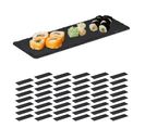 Assiette En Ardoise 30x10 Cm Lot De 48