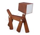 Lampe De Chevet Marron En Forme De Chien