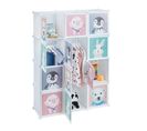 Armoire Enfant Modulable 8 Cubes Blanc