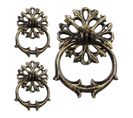 Heurtoir De Porte Bronze En Lot De 3