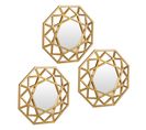 Lot De 3 Miroirs Diamant