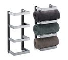 Porte-serviettes Mural Chrome Lot De 2